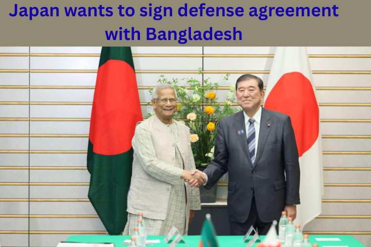 Japan wants to sign defense agreement with Bangladesh